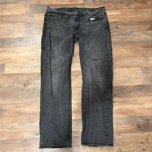 Levi's Men's Charcoal Relaxed Jeans